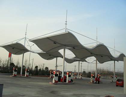 收費站加油站